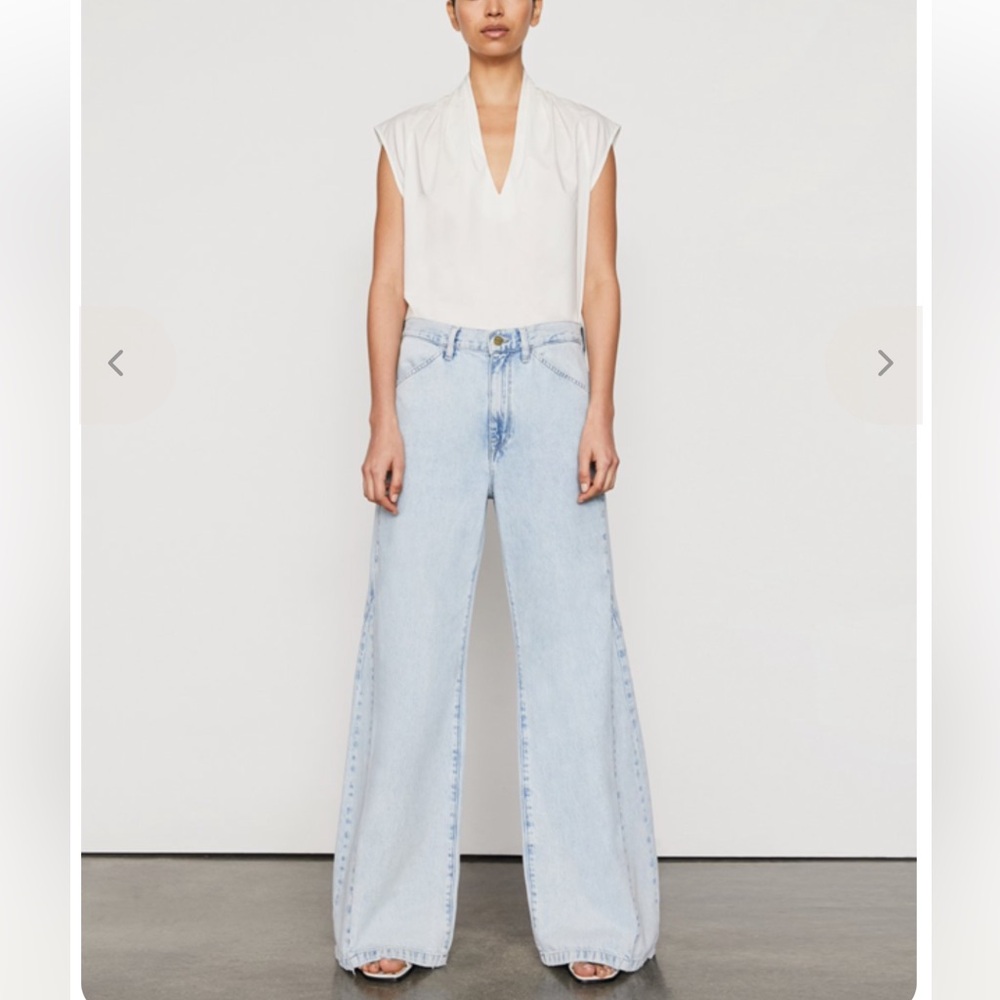 Frame denim le baggy palazzo